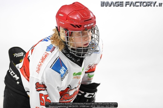 2021-01-17 Valpellice Bulldogs U19-Hockey Fassa Falcons 3594 Davide Magliano